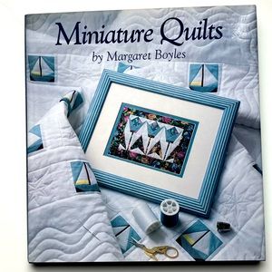 Vintage Margaret Boyles Miniature Quilt Book Projects Patterns Instructions F22